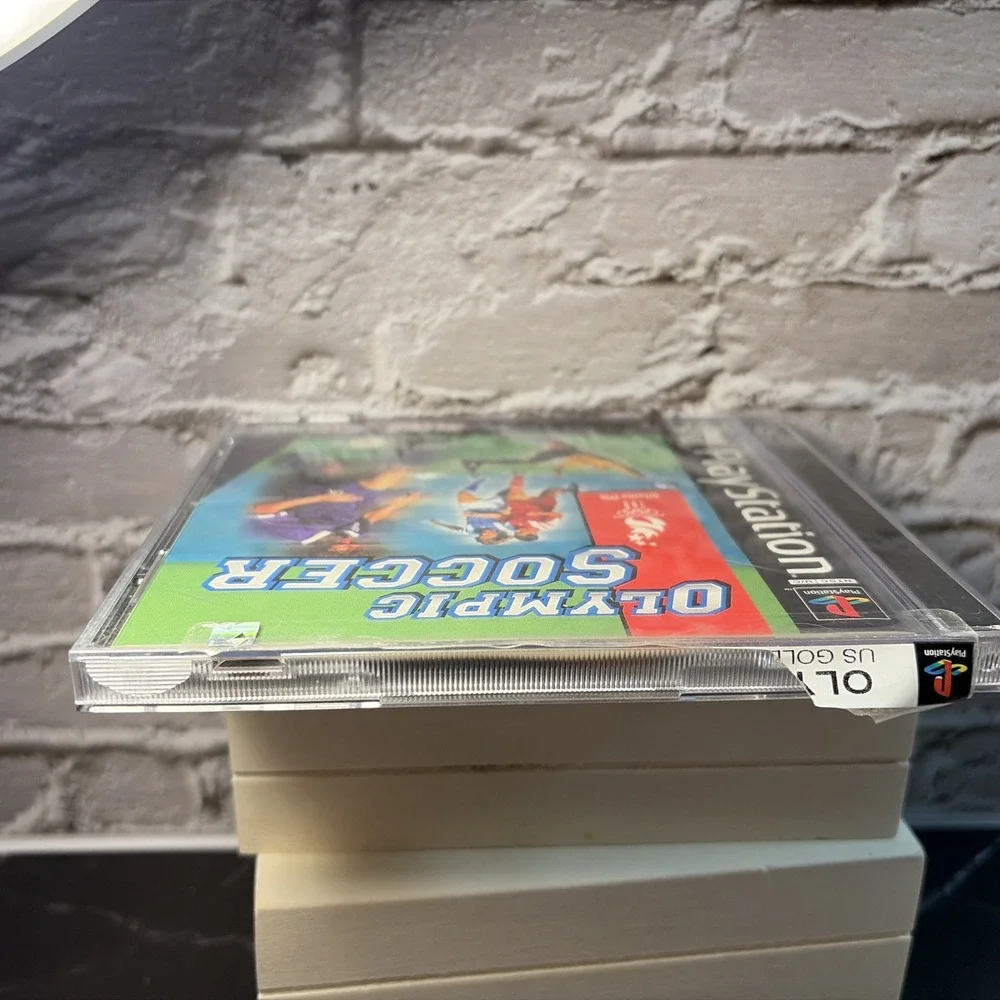 Olympic Soccer Sony PlayStation 1 PS1 1996 Case & Manual Only NO GAME SLUS-00156